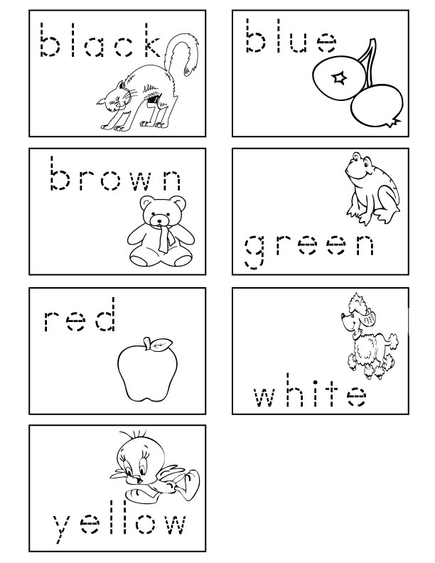 1st Grade Tracing Worksheets