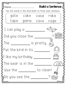 1st Grade Worksheets - Best Coloring Pages For Kids