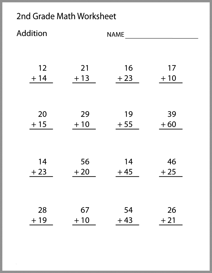 second-grade-math-printable