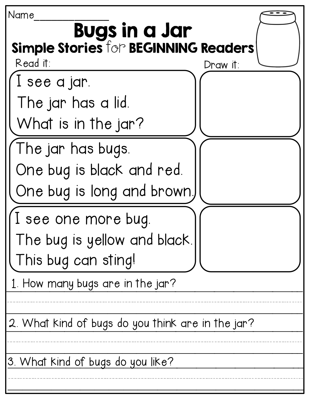 2nd Grade Reading Worksheets Best Coloring Pages For Kids