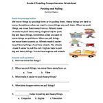 2nd Grade Reading Worksheet