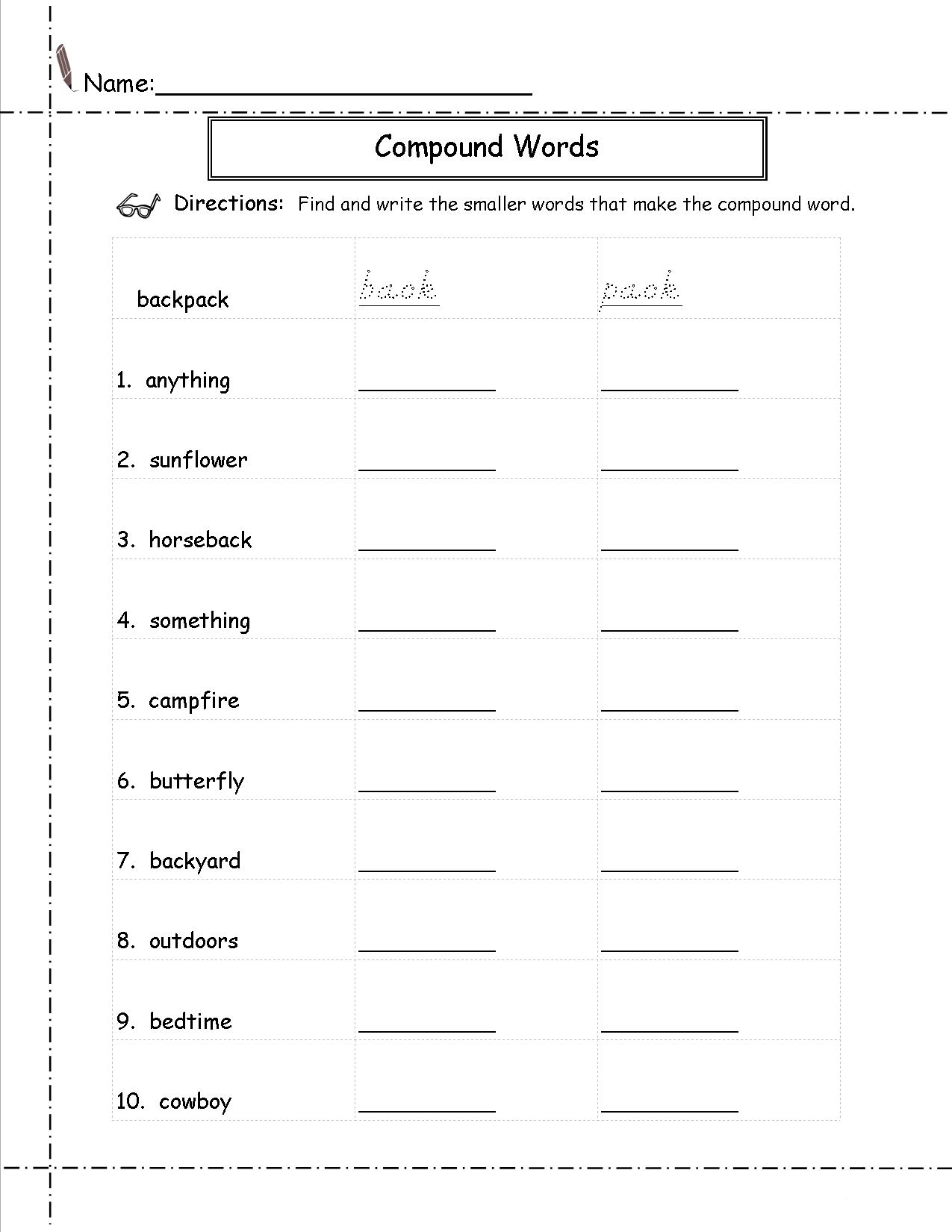 2nd Grade Worksheets - Best Coloring Pages For Kids
