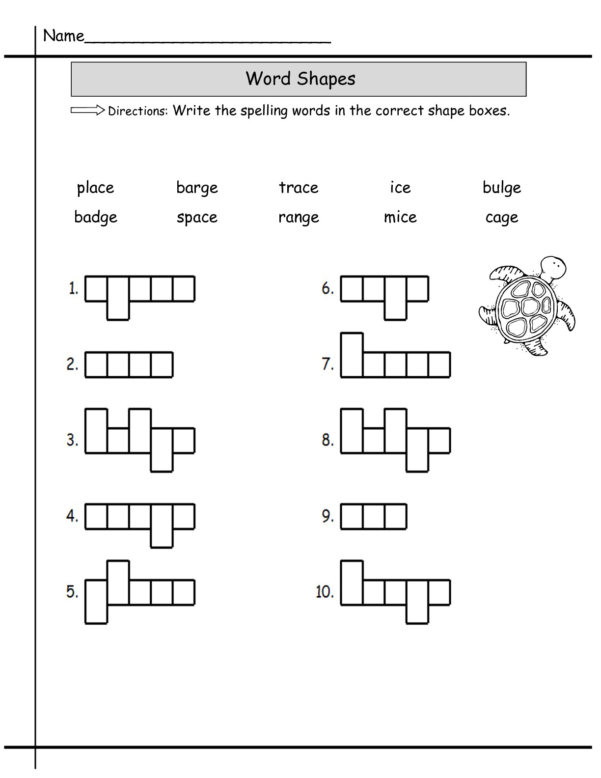 English Worksheet For Grade 2