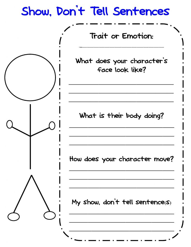 2nd Grade Writing Worksheet Emotions