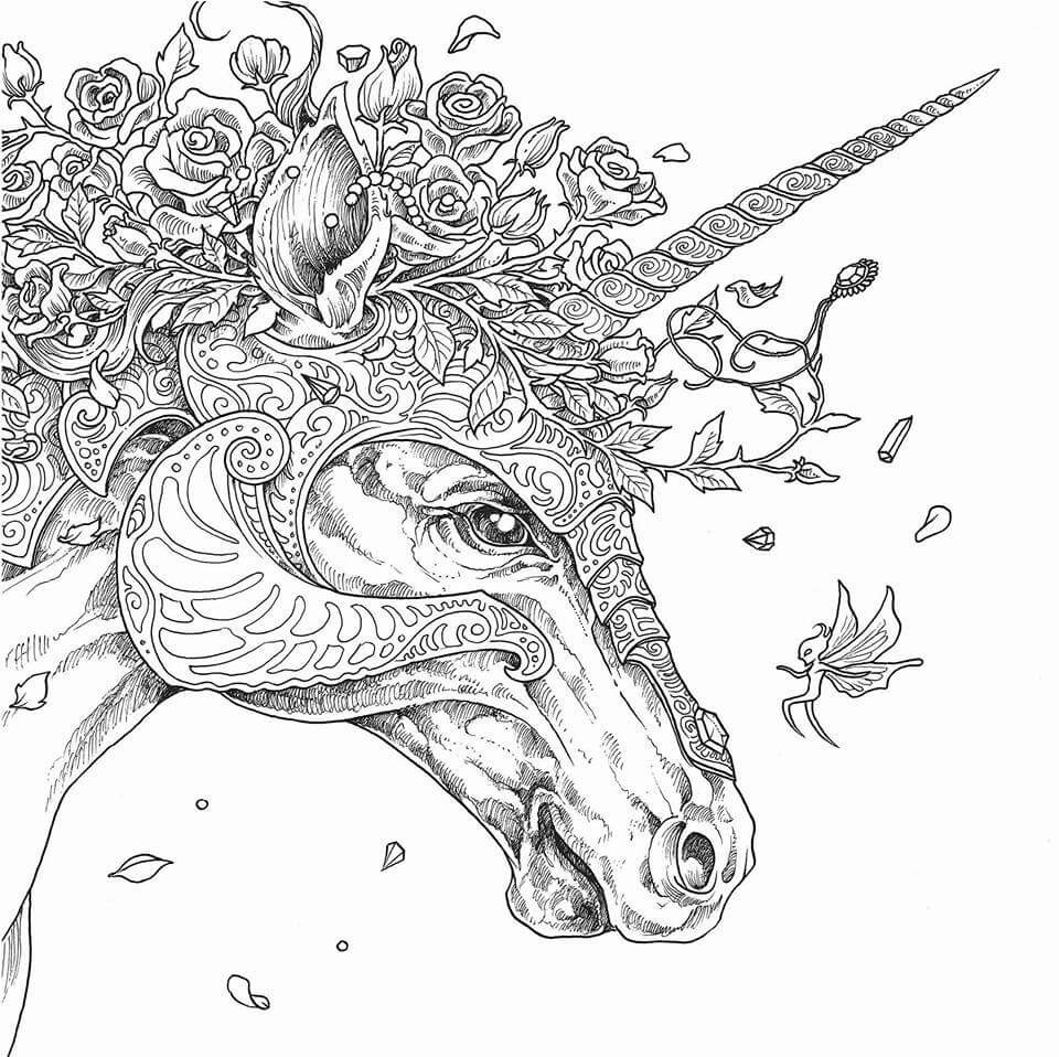 Featured image of post Realistic Easy Unicorn Coloring Pages / Stats on this coloring page.