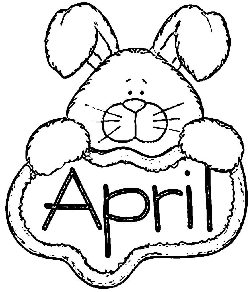 April Bunny Coloring Pages