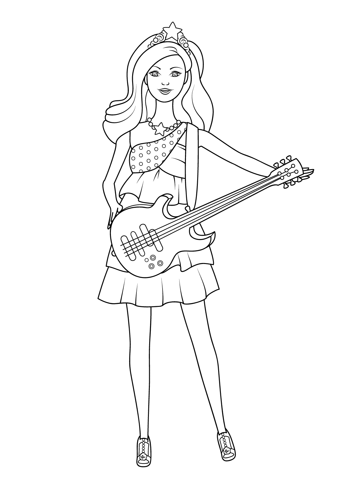 Barbie Princess Coloring Pages - Best Coloring Pages For Kids