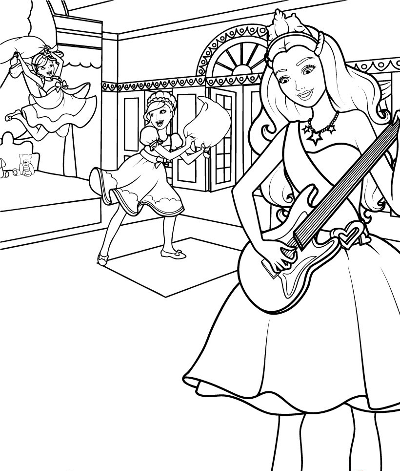 Download Barbie Princess Coloring Pages - Best Coloring Pages For Kids