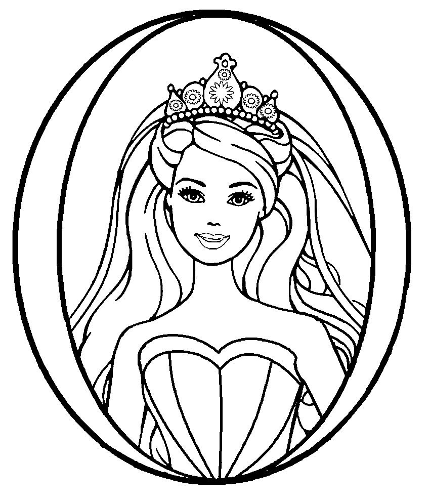 Barbie Princess Coloring Pages - Best Coloring Pages For Kids