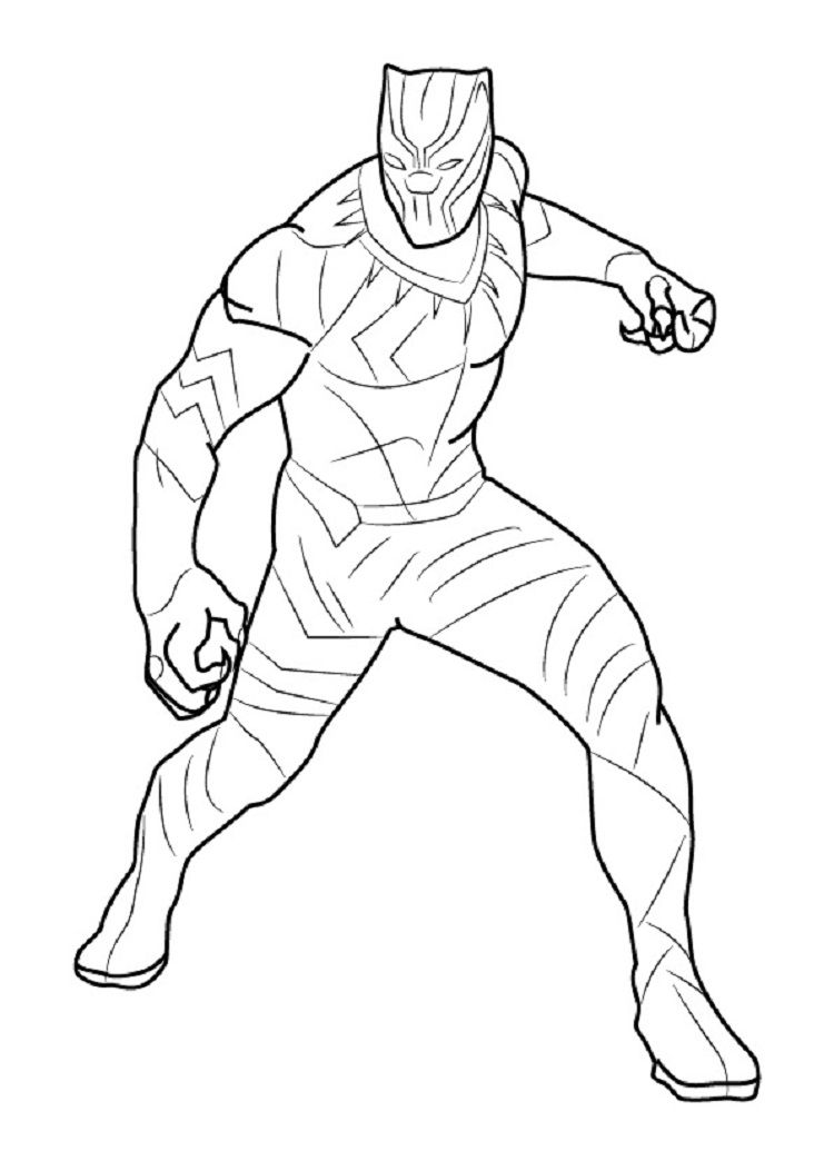 Black Panther Coloring Pages Best Coloring Pages For Kids