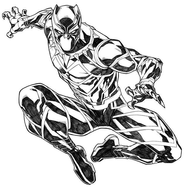 Black Panther Coloring Pages Best Coloring Pages For Kids