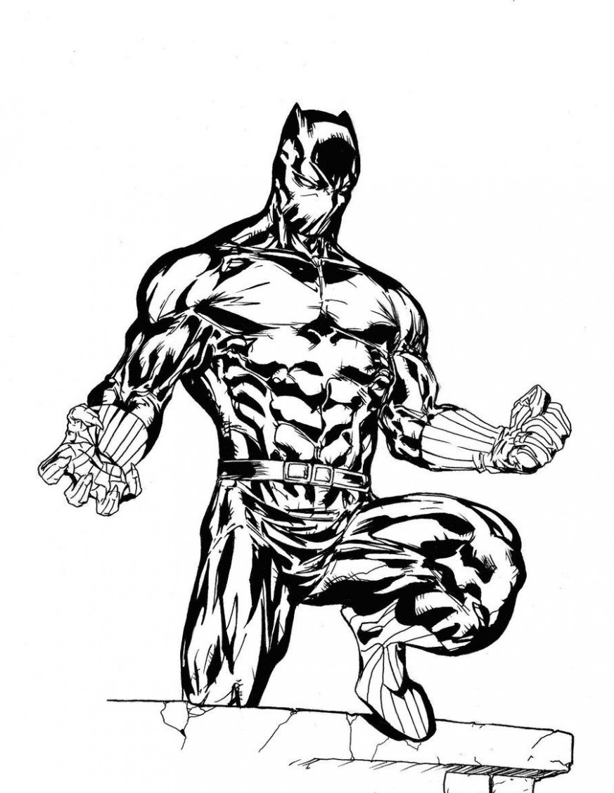 Black Panther Coloring Pages - Best Coloring Pages For Kids