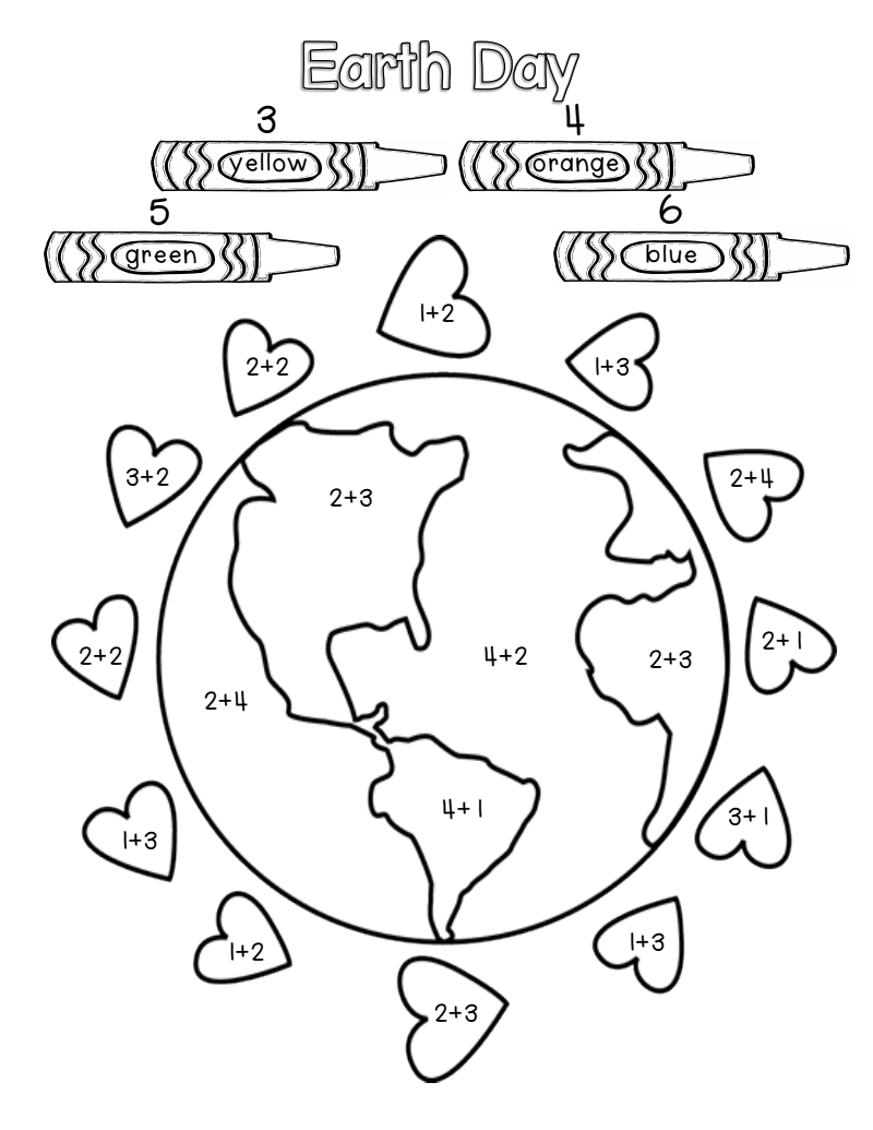 Earth Day Worksheets Best Coloring Pages For Kids