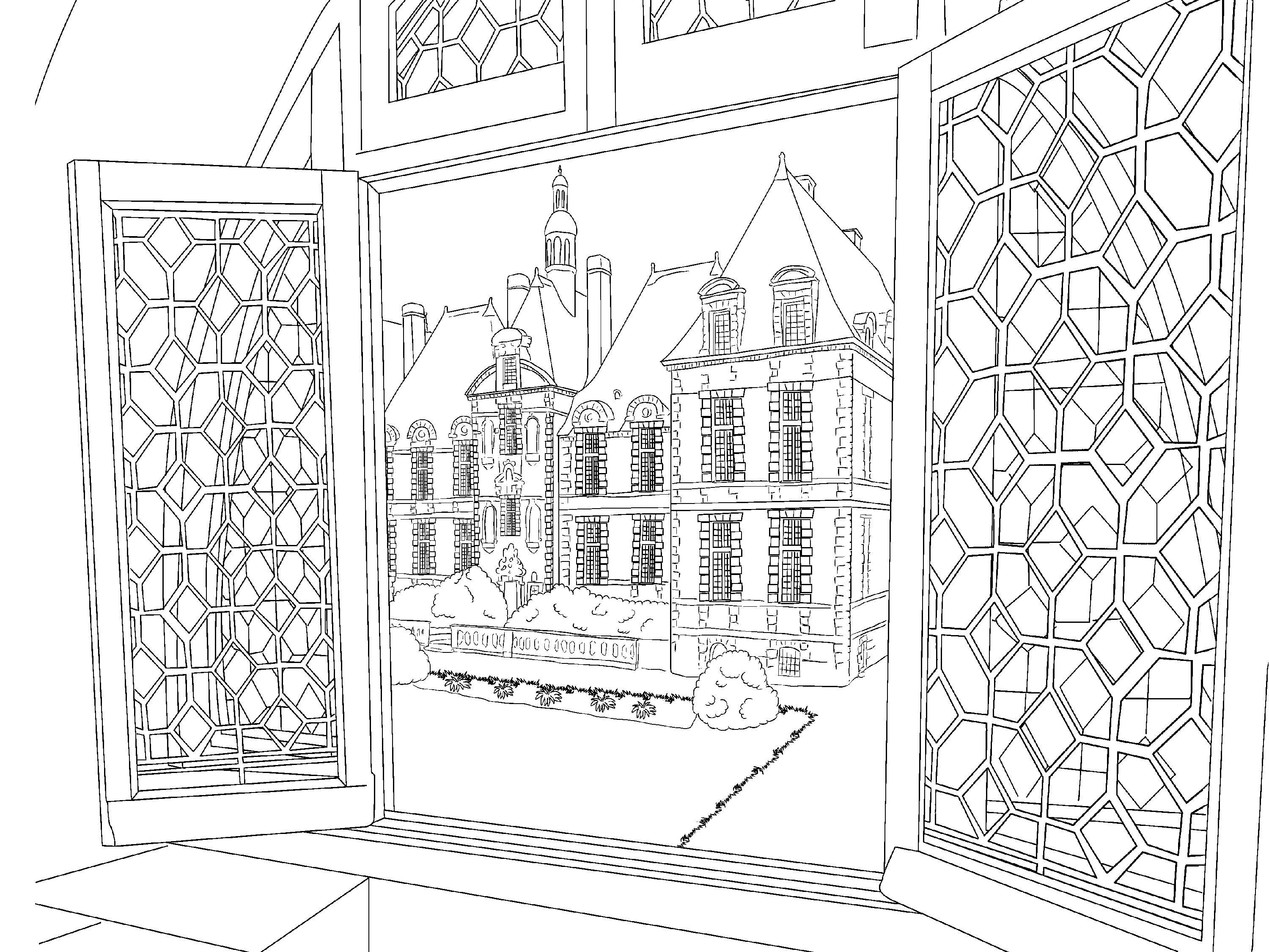 Scenery Coloring Pages for Adults - Best Coloring Pages For Kids