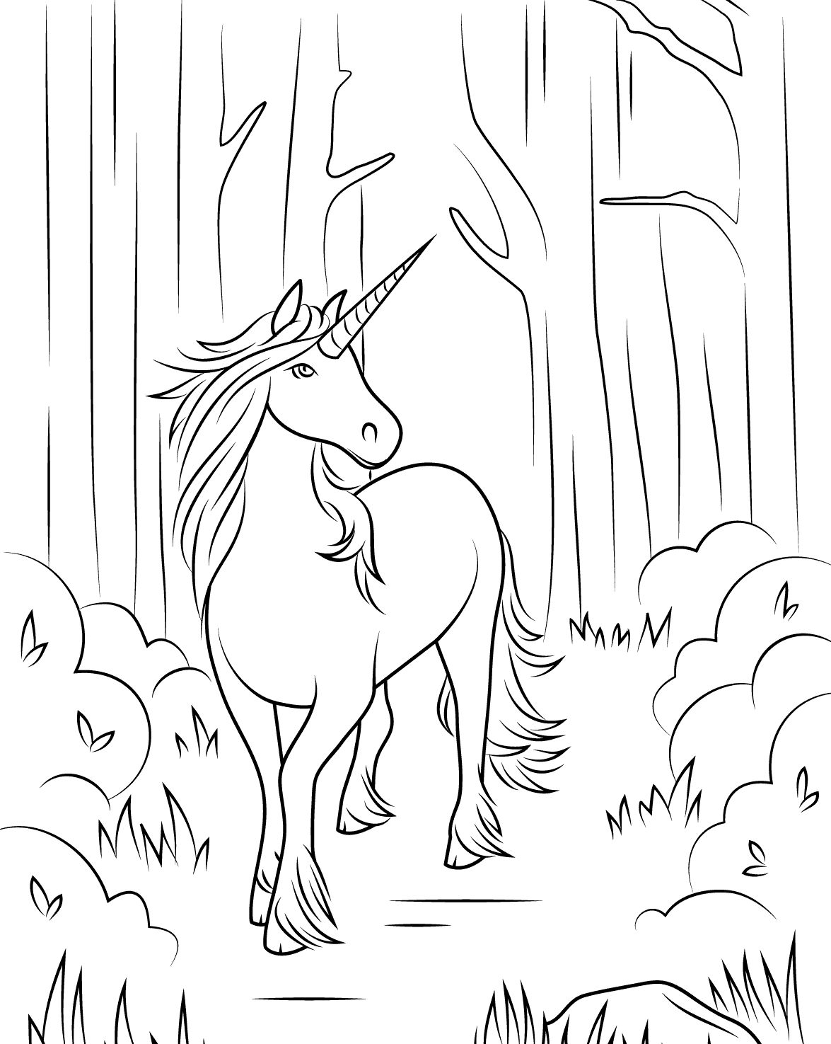 unicorn coloring pages for adults best coloring pages for kids