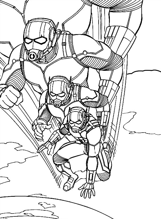 Ant Man Coloring Pages - Best Coloring Pages For Kids