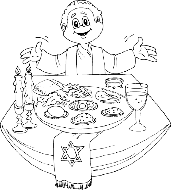 Passover Coloring Pages