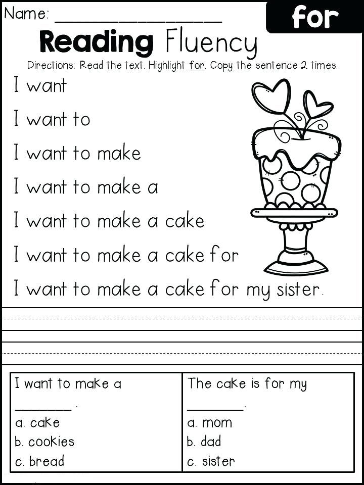 1st Grade Reading Worksheets Best Coloring Pages For Kids