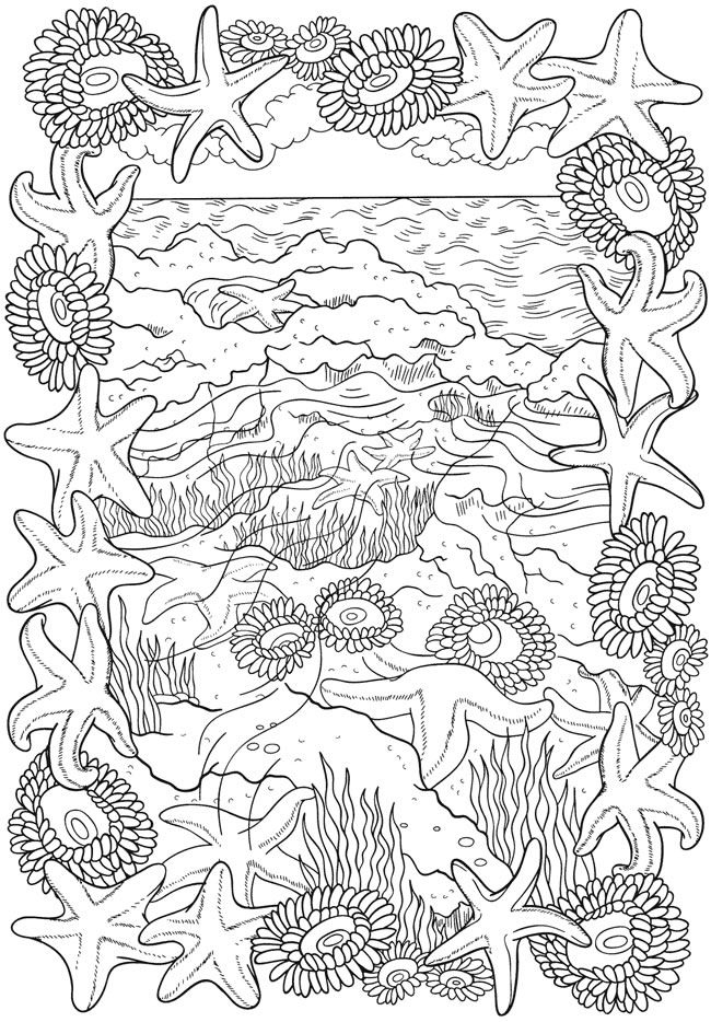 Scenery Coloring Pages for Adults - Best Coloring Pages For Kids