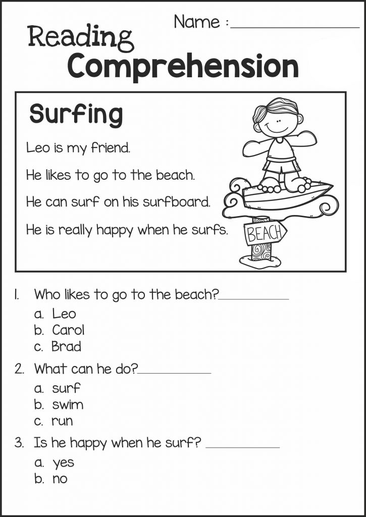 Printable Second Grade Grade 2 English Worksheets