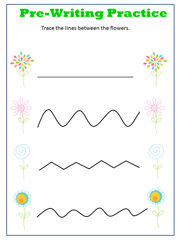 Spring worksheets for kids