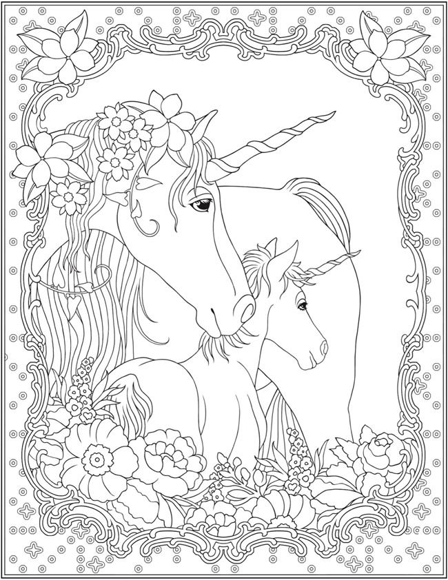 Unicorn Coloring Pages for Adults - Best Coloring Pages ...