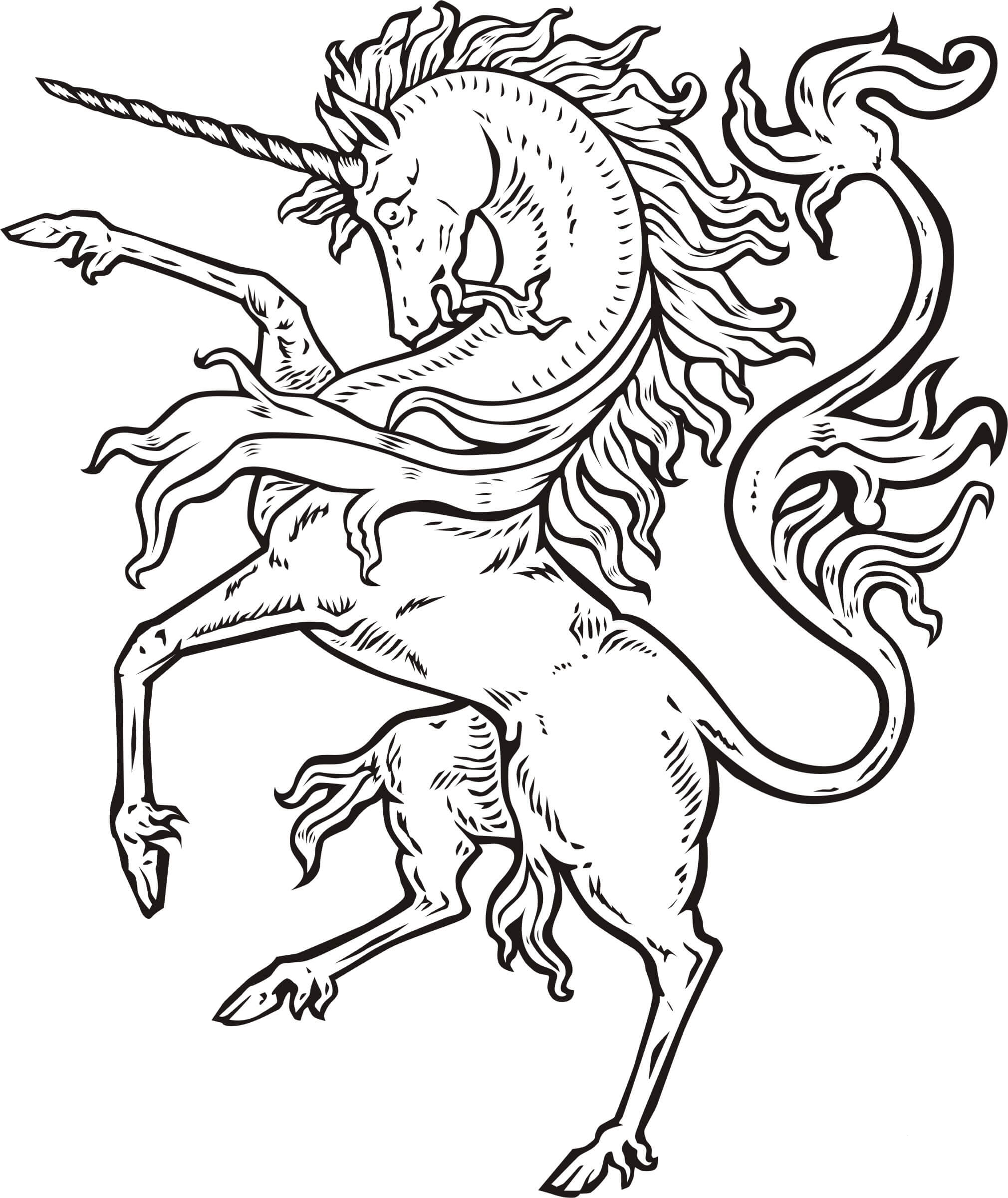 Download Unicorn Coloring Pages for Adults - Best Coloring Pages ...