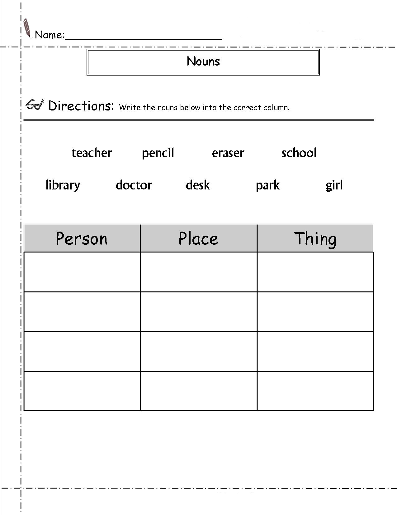 23nd Grade English Worksheets - Best Coloring Pages For Kids With Proper Nouns Worksheet 2nd Grade