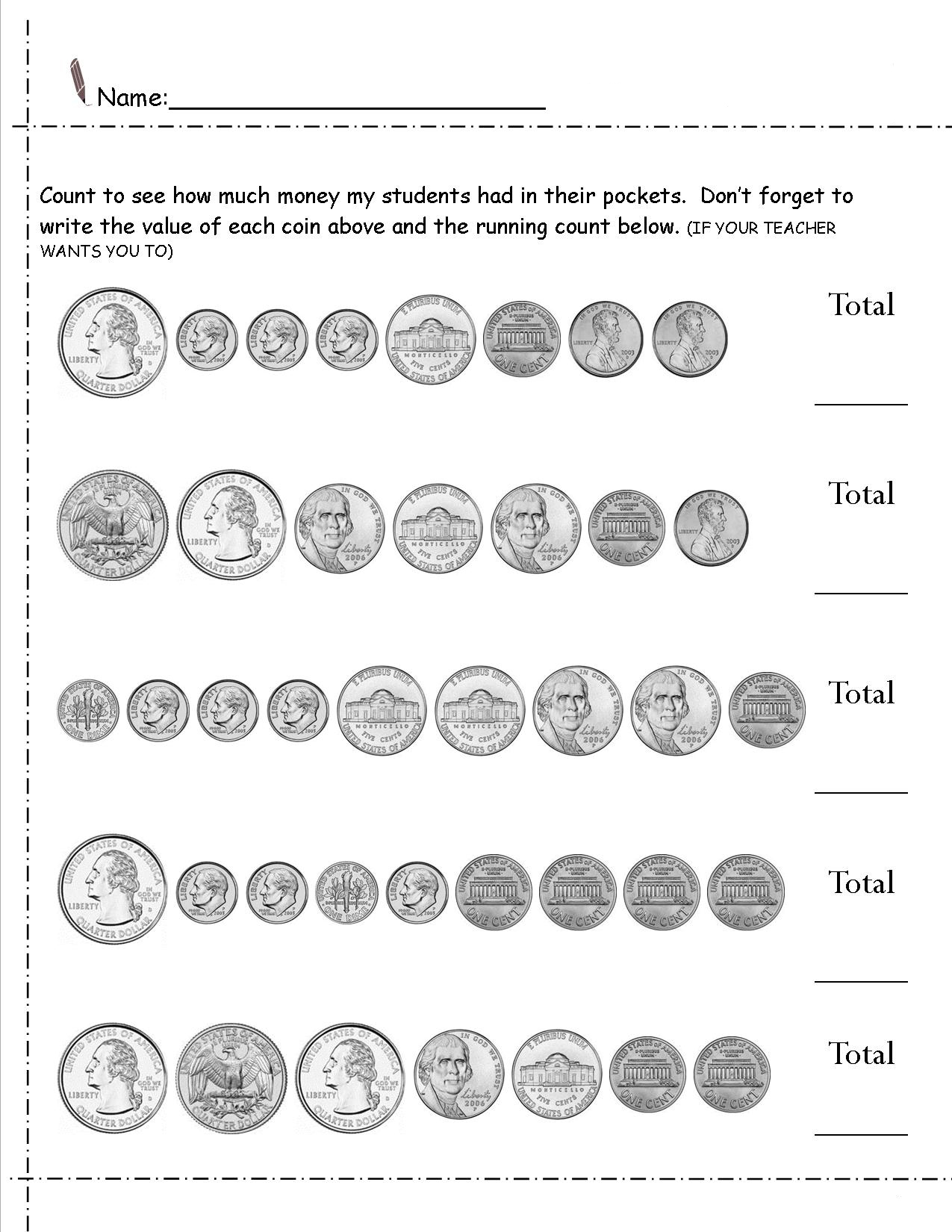 2nd grade money worksheets best coloring pages for kids