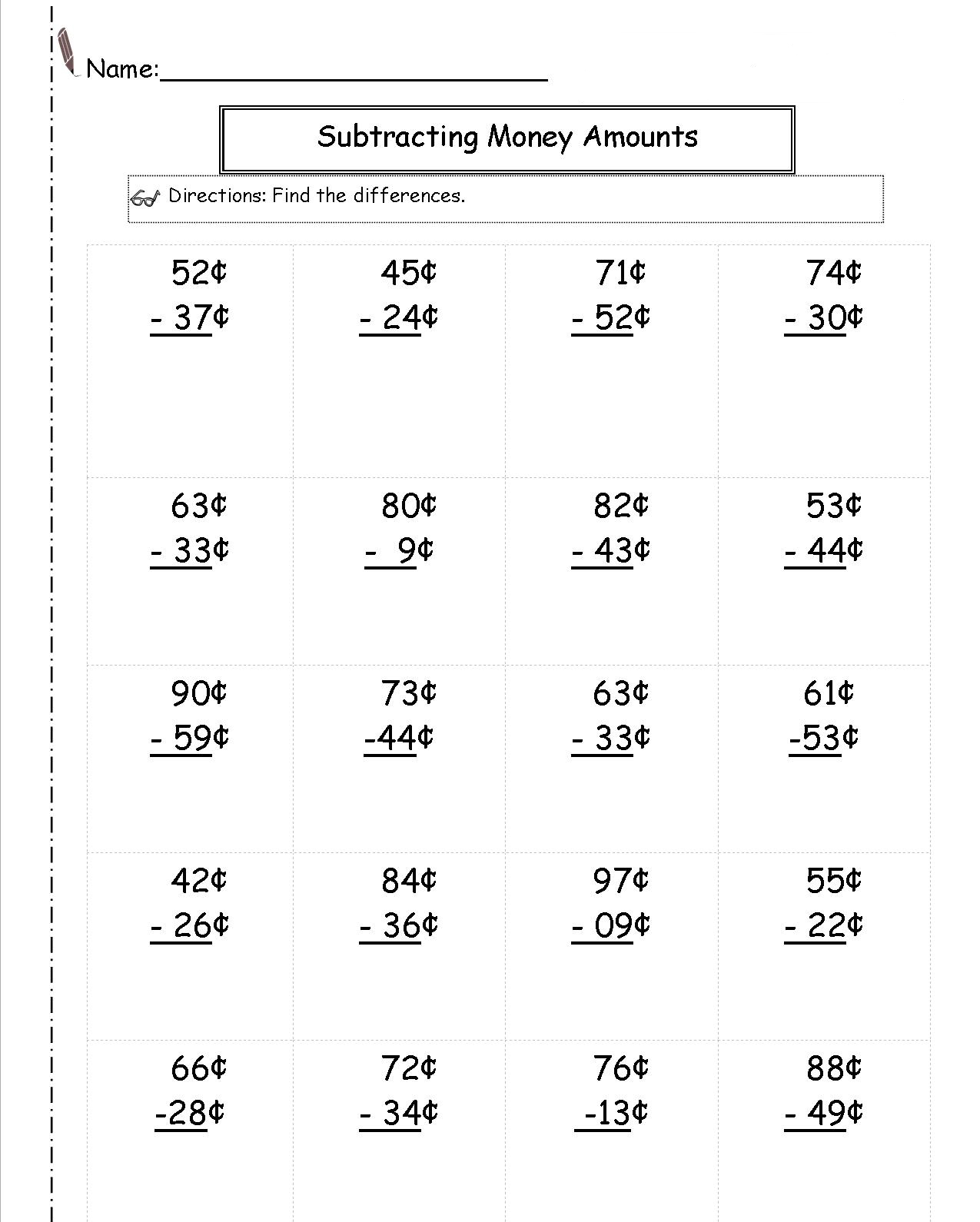 2nd Grade Money Worksheets Best Coloring Pages For Kids 2nd Grade Money Worksheets Best Coloring Pages For Kids