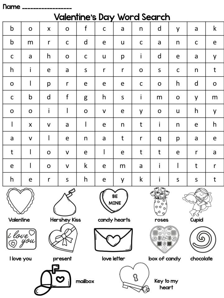 2nd Grade Word Search - Best Coloring Pages For Kids