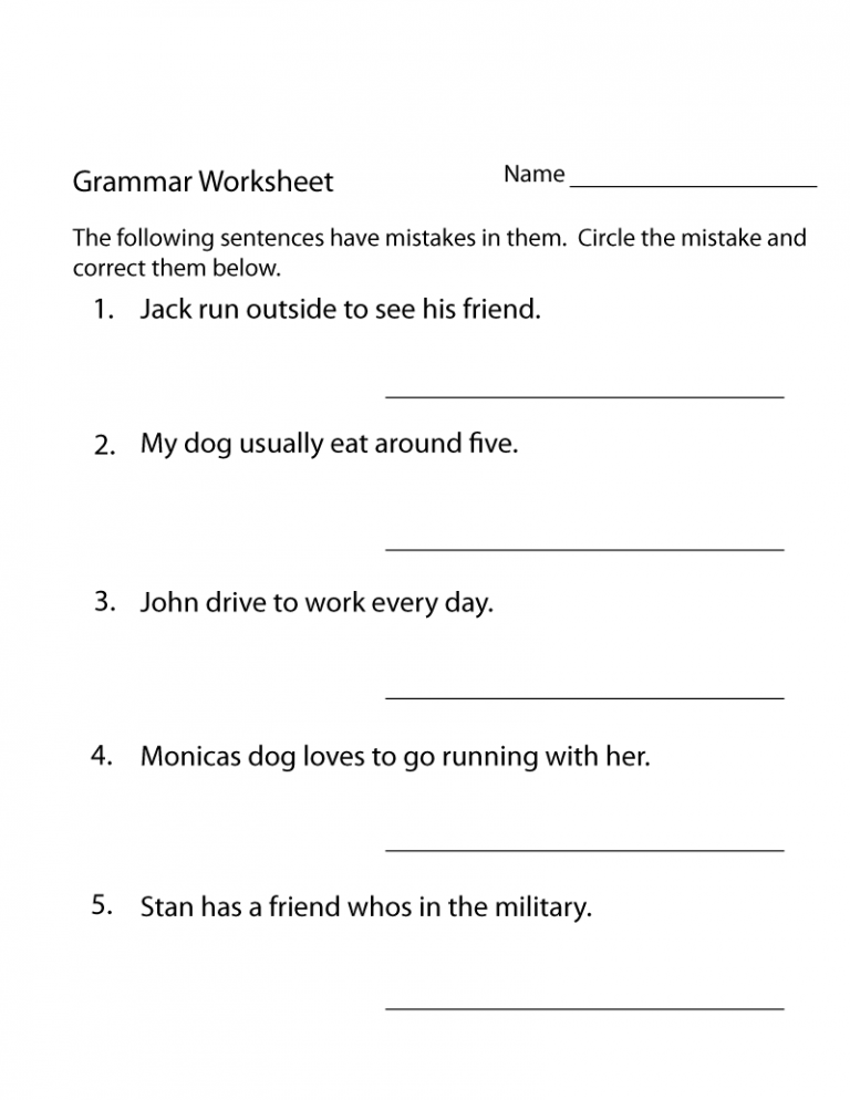 Language arts for 3rd graders