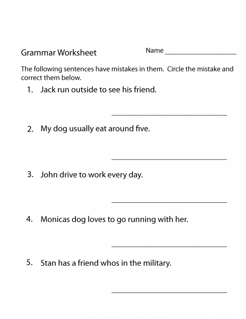 3rd Grade Worksheets Best Coloring Pages For Kids