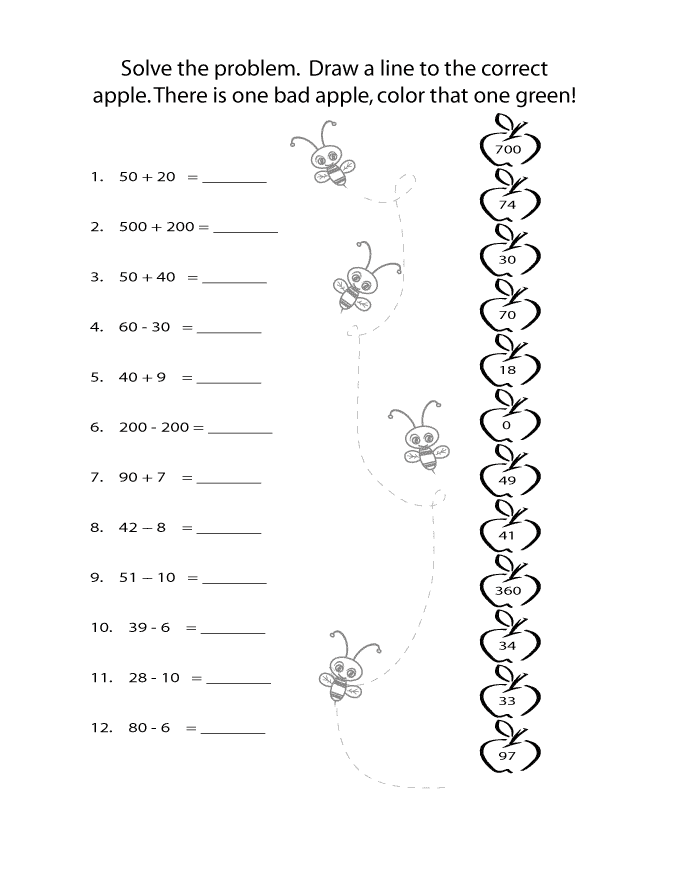 3rd grade math worksheets best coloring pages for kids