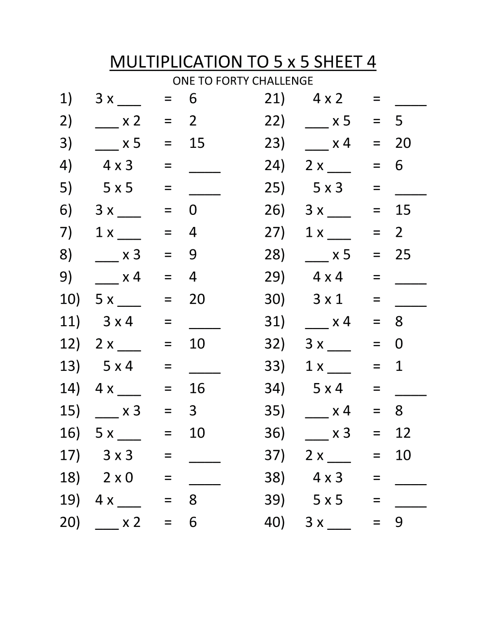 3rd grade multiplication homework