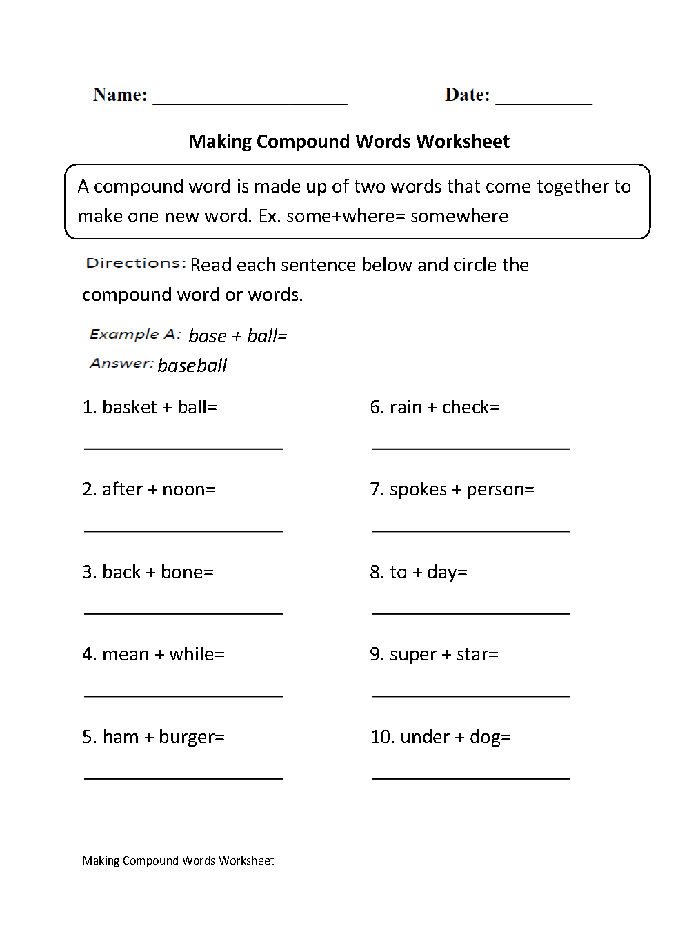 3rd Grade Worksheets - Best Coloring Pages For Kids