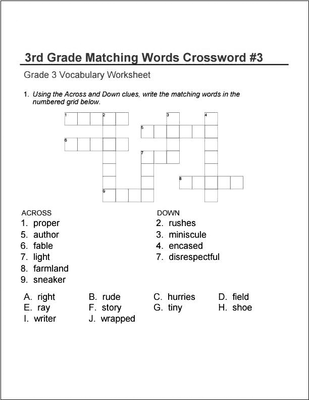 3rd Grade Worksheets Best Coloring Pages For Kids