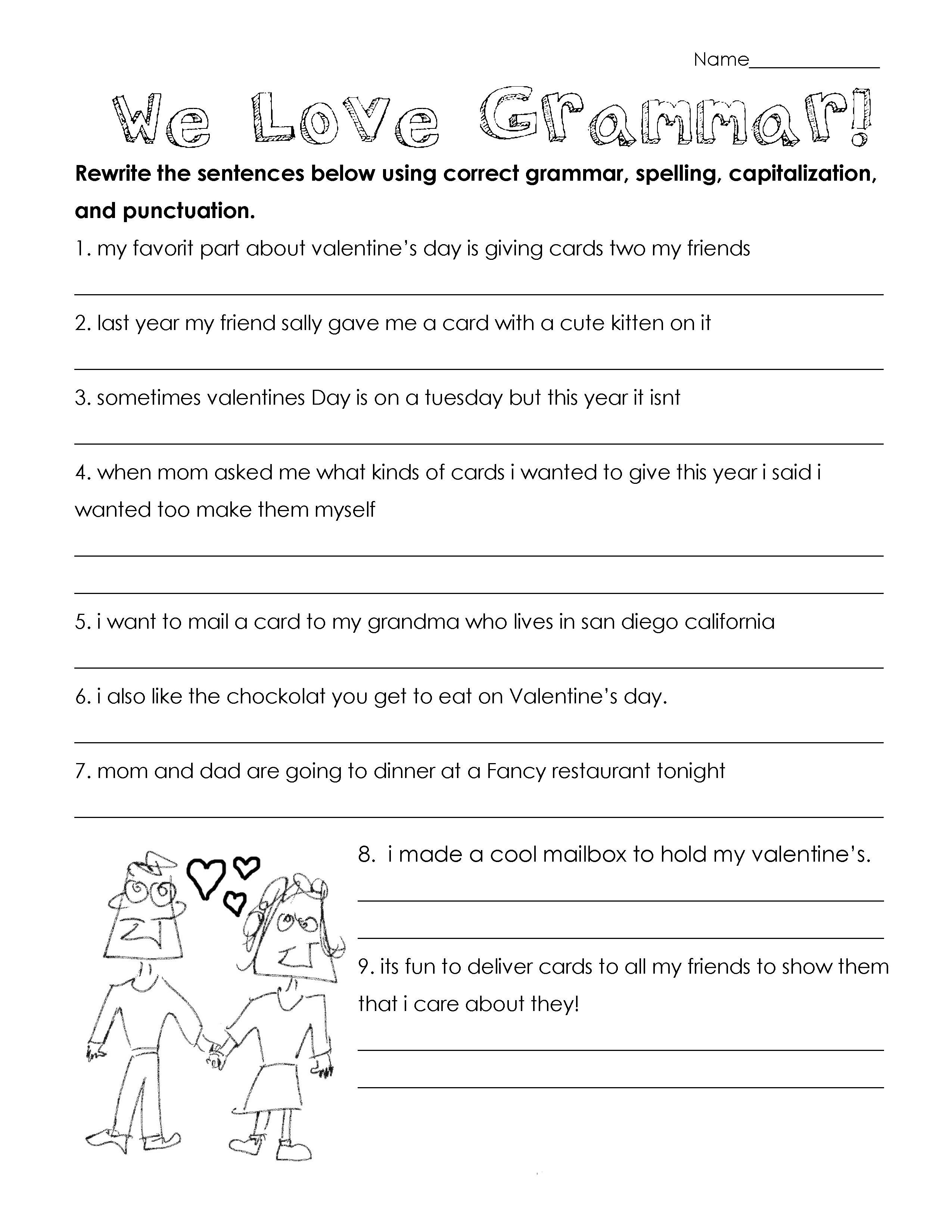 worksheets for 3rd graders free
