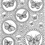 Advanced Butterfly Coloring Pages for Adults