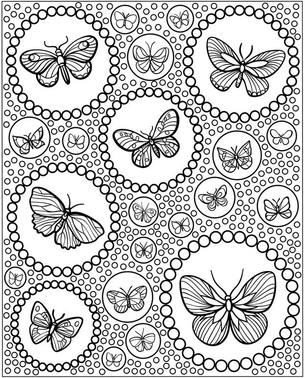 Butterfly Coloring Pages for Adults - Best Coloring Pages For Kids