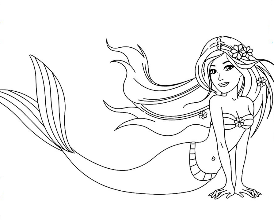 Barbie Mermaid Coloring Pages - Best Coloring Pages For Kids