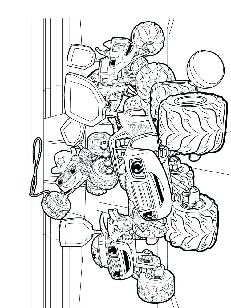 Blaze and the Monster Machines Coloring Pages - Best Coloring Pages For