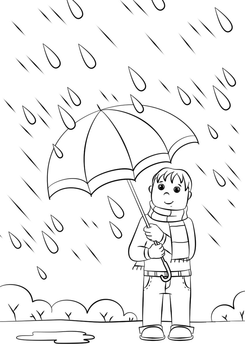 Download Rain Coloring Pages - Best Coloring Pages For Kids