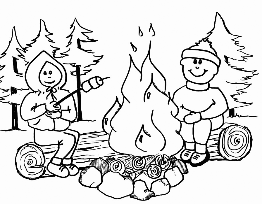 Fire Coloring Pages - Best Coloring Pages For Kids