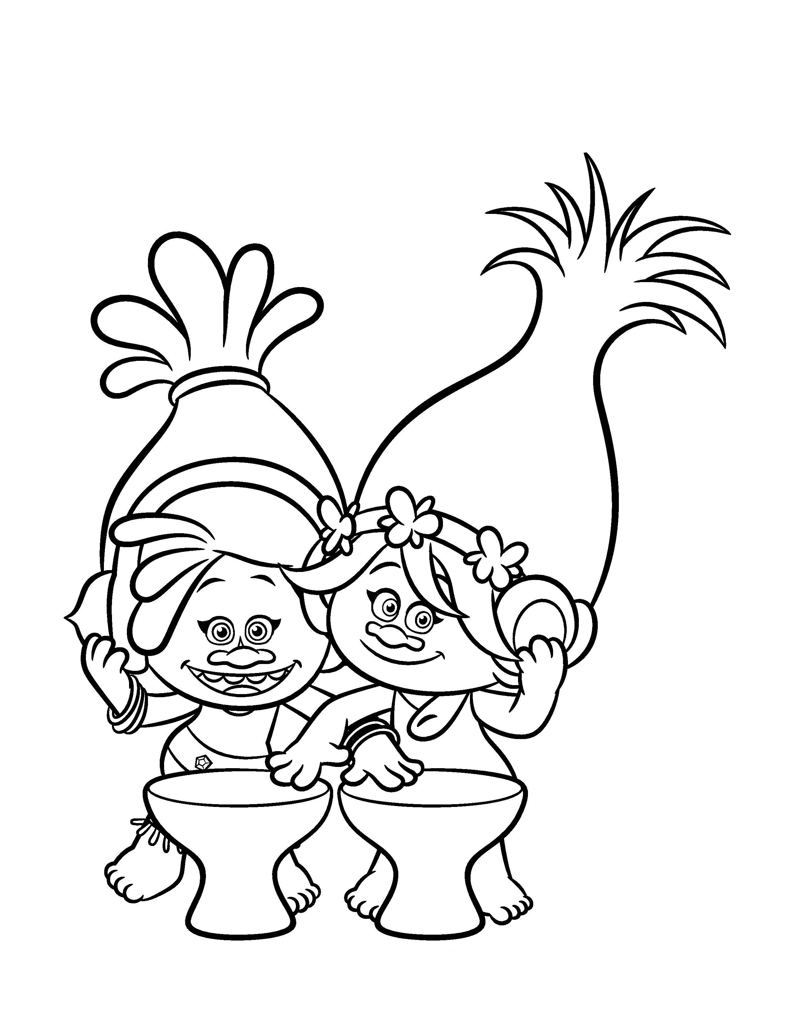 Poppy Coloring Pages - Best Coloring Pages For Kids