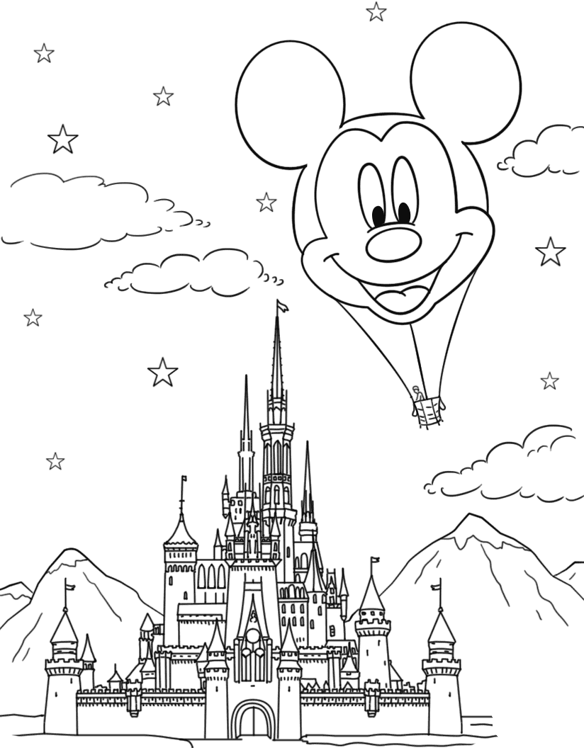 Disney Coloring Pages For Adults Best Coloring Pages For Kids