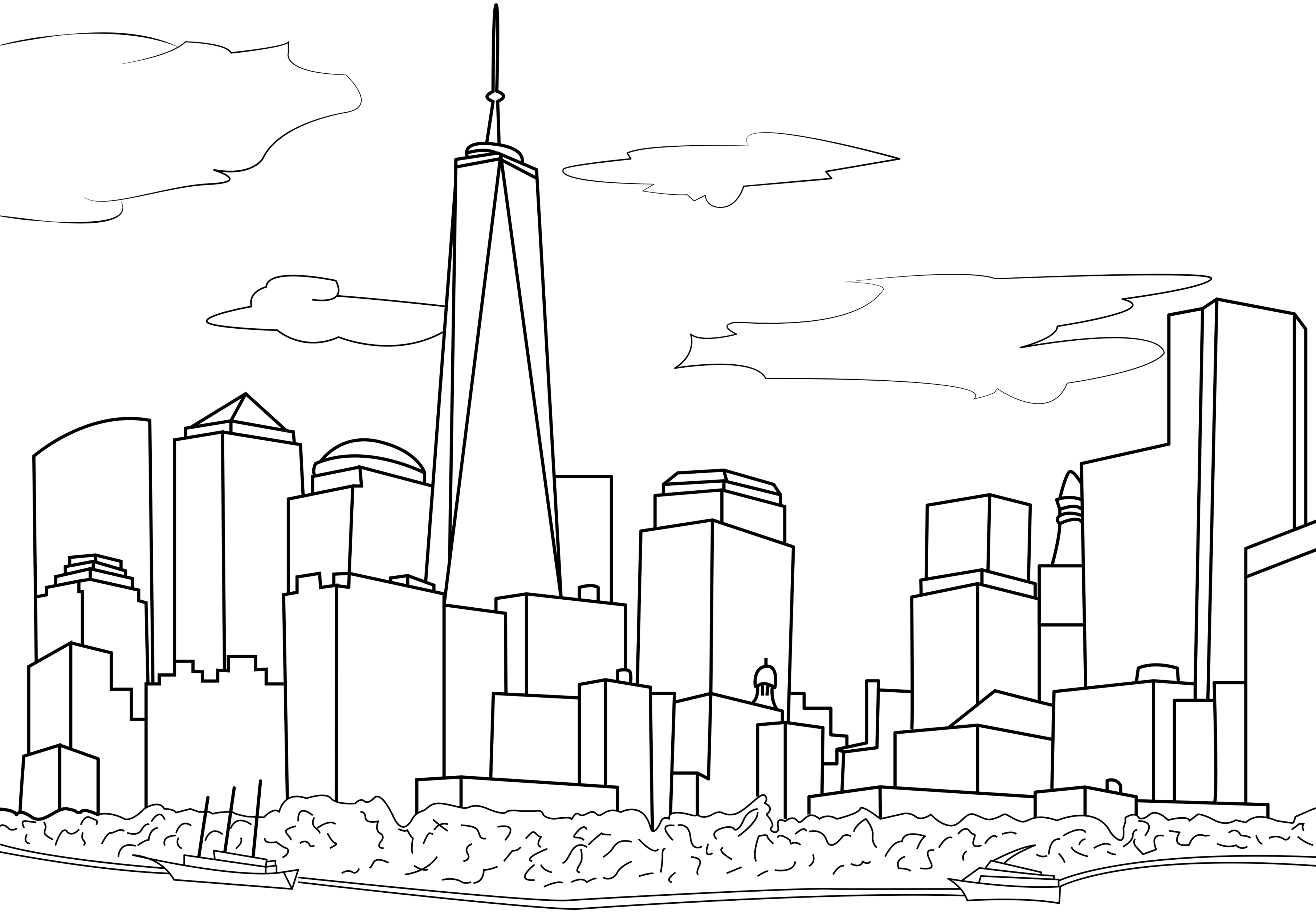 City Coloring Pages - Best Coloring Pages For Kids