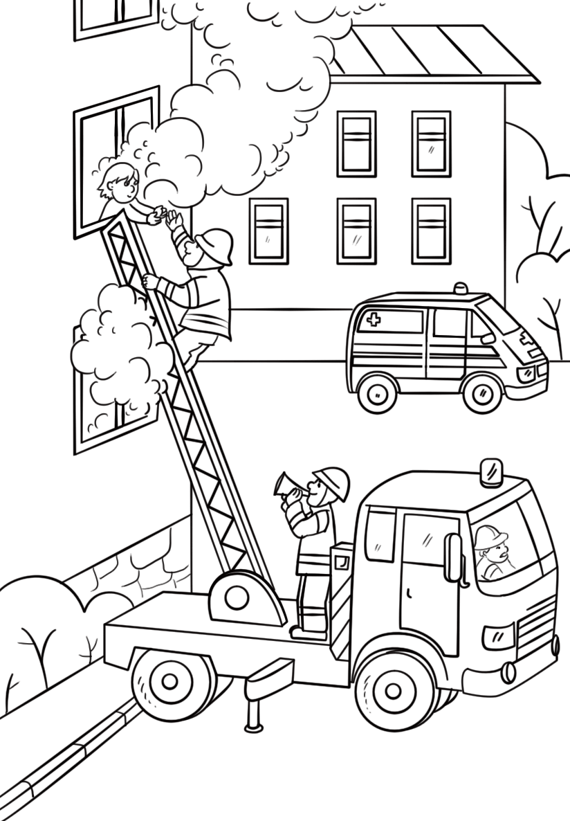 Fire Coloring Pages - Best Coloring Pages For Kids