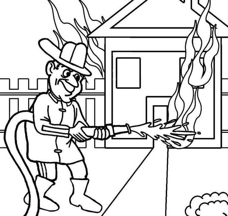 Fire Coloring Pages - Best Coloring Pages For Kids