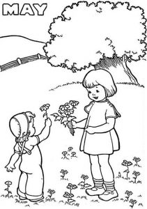 May Coloring Pages - Best Coloring Pages For Kids